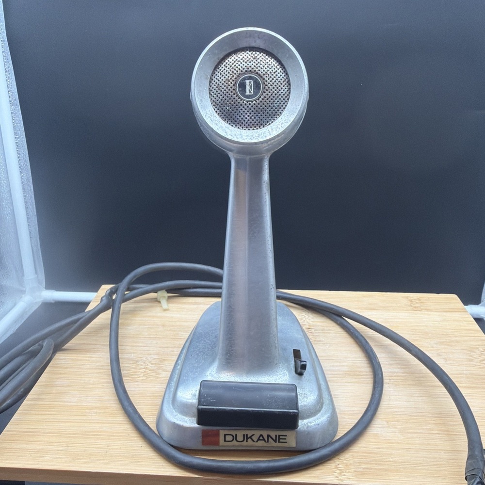 Vintage Dukane 7A765A Microphone